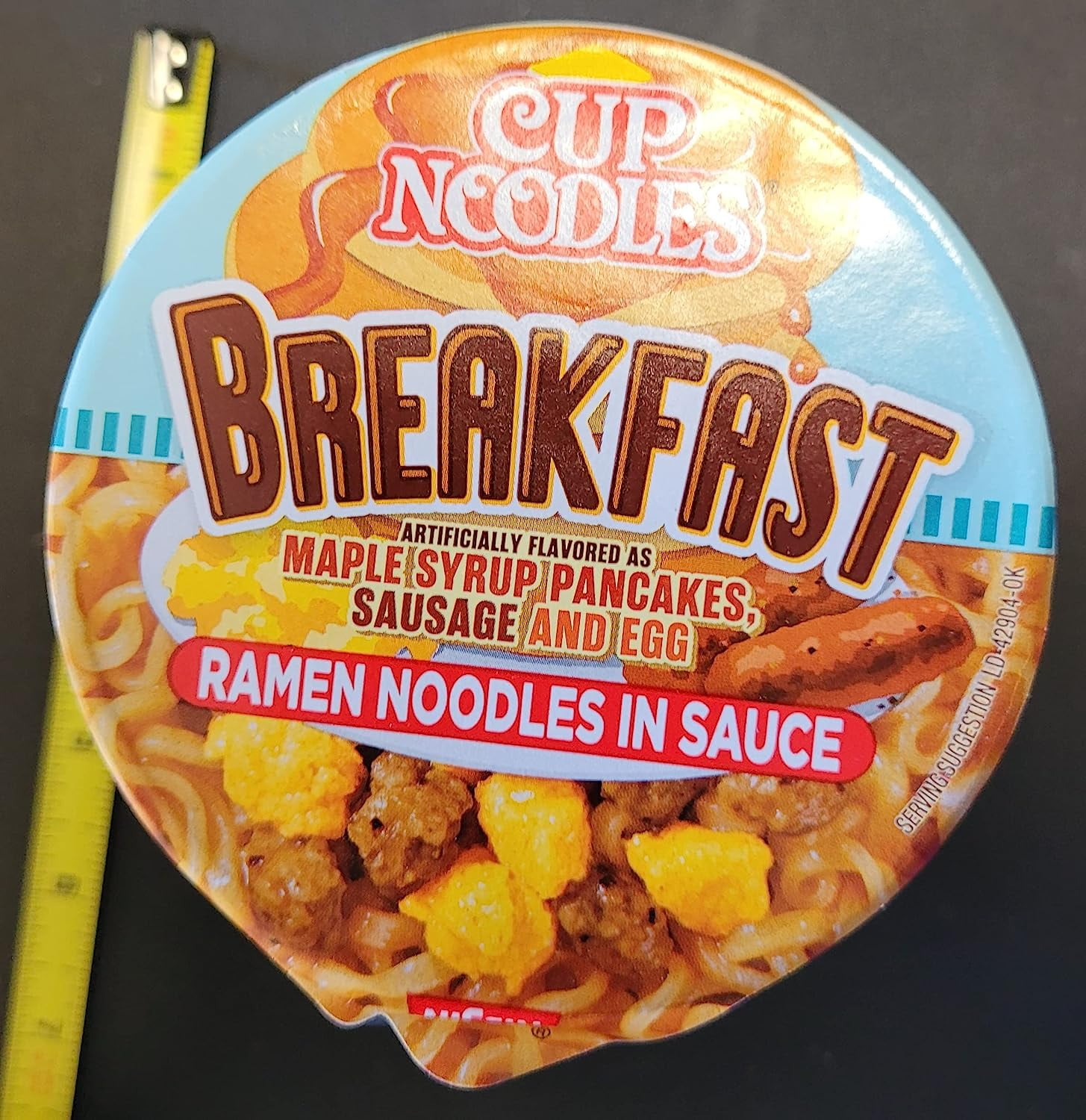 Nissin Cup Noodles Breakfast Flavored Ramen [Limited Edition], 2 Ounce Cup