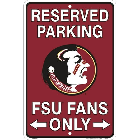 Fan Parking Sign - FSU Fans Parking Only sign