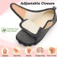 thumbnail image 4 of JOINFREE Women's Slippers Wide Adjustable Non-Slip House Shoes Indoor Outdoor, 4 of 7