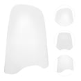 thumbnail image 2 of Clear Plastic Scooter Windscreen Universal Motorcycle Spoiler Windshield, 2 of 5