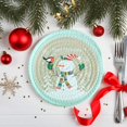 thumbnail image 1 of Feltree Christmas Pot Mat Round Woven Pot Mat Kitchen Meal Mat Cotton Rope Dining Table Insulation Mat Fashionable Cup Mat Suitable for Baking and Cooking Cups of Hot, 1 of 7