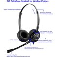 thumbnail image 2 of MKJ Cisco with Microphone Noise Cancelling Dual Ear RJ9 Call Center Office Phone for Cisco CP-7821, 2 of 5