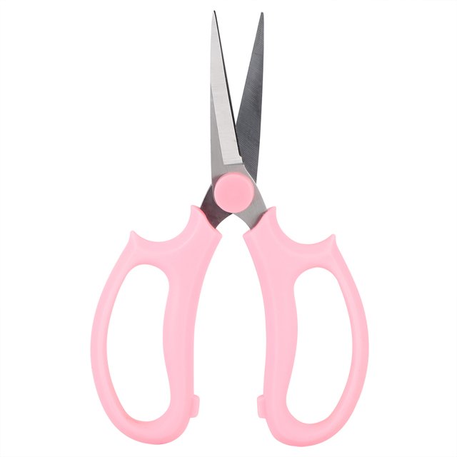 Floral Scissors, Pink/Green Flower Cutting, For Trimmed Fruit Branches