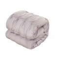 thumbnail image 2 of Chic Home Luna 10-Piece Pinch Pleated Comforter Set, Queen, Lavender, 2 of 2
