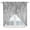 Light Gray, variant on Blue Grey Forest Kitchen Window Curtains, Swag Curtains Valance for Bedroom Living Room Bathroom, Grey Modern Art Oil Painting Rod Pocket Window Treatment Curtain Block Drapes 2 Panels 36"x45"
