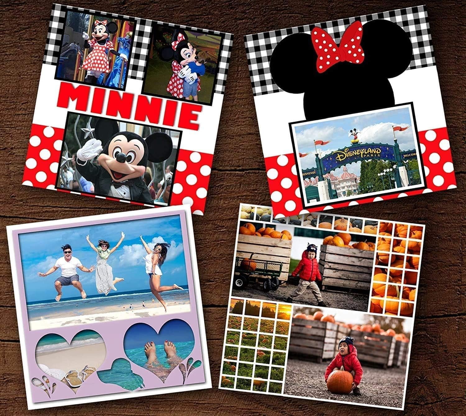Hamilco White Cardstock Scrapbook Paper 12x12 Heavy Weight 80 lb Cover Card Stock  50 Pack Bright