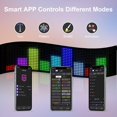 thumbnail image 5 of Programmable LED Sign High Bright Scrolling Signs USB 5V LED  Panel  APP Control DIY Text Patterns Digital Sign for  Window 15x4", 5 of 6
