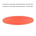 thumbnail image 5 of LShunze Round Table Cover, Elastic Stretch Wrinkle-Resistant Tablecloth, Wipe Clean Table Cover for Outdoor/Indoor Use, Fits Round Tables up to 45" - 60" Diameter, 5 of 8
