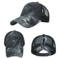 thumbnail image 2 of TOPTIE Womens Cotton Polyester Tie Dye Ponytail Baseball Cap, 2 of 7