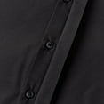 thumbnail image 5 of QATAINLAV Mens Business Casual Dress Shirts Long Sleeve Button Down Stand Collar Work Tops Solid Color Wrinkle Free Shirt Black XL Mothers Day Gifts, 5 of 7