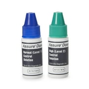 Assure Dose Blood Glucose Control Solution, Level 1 and 2, 2.5 mL, 2 Ct