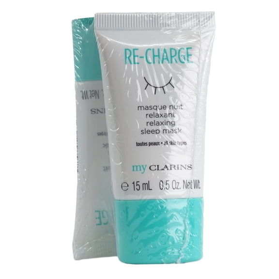 My Clarins Recharge Relaxing Sleep Mask All Skin Types 0.5 OZ Set of 2