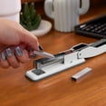 thumbnail image 4 of Stapler, Cub Compact Desktop Stapler, 20 Sheet Capacity, Metal, Arctic White (S701067), 4 of 4