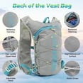 thumbnail image 3 of Sugagale  Running Backpacks Lightweight Hydration Pack Functional Running Vest 5L, 3 of 7