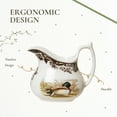 thumbnail image 6 of Spode Woodland Creamer with Mallard Motif, 8 Oz Small Milk Pitcher Made from Fine Porcelain, 6 of 7