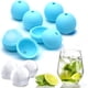 thumbnail image 1 of Moldes para hacer bolas de hielo en forma de esfera, elegantes, de silicona antiadherente, color negro o blanco, para whisky, hielo de fusión lenta que garantiza que su bebida se mantenga fría sin, 1 of 2