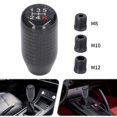 thumbnail image 3 of Gear  Knob, Ergonomic Comfortable Touch Textured Carbon Fiber Gear Lever Shifter Handle Knob  For Vehicle, 3 of 8