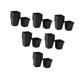 thumbnail image 4 of 60x Potes de vivería de plantas Cabotes de césped recipientes de plantas de plantas macetas de plántulas cuadradas 6.8cmx6.8cmx4.8cm, 4 of 8