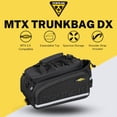 thumbnail image 2 of Bolsa TrunkBag Topeak MTX 2.0 DX de 12,3 litros con sistema QuickTrack, 2 of 7