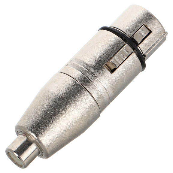 FONWILYO Compact Xlr to Rca Female Adapter 1Set for Beginners Professionals Copper Core