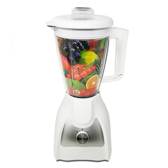 Licuadora 2 Velocidades + Pulso Vaso de Plástico Decakila KUJB043W