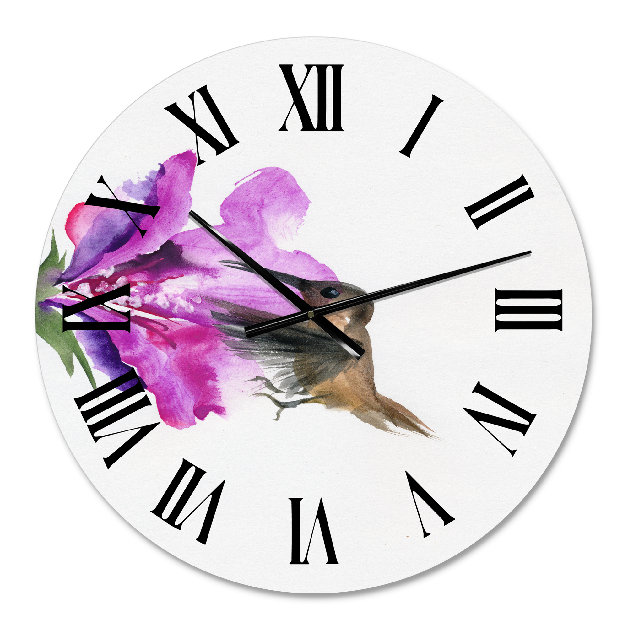 Designart 1 in Traditional Wall Clock