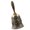 bronze, variant on Floral Embossed Handheld Handbell Accessory, Vintage Metal Hand Bell for Classroom Activities, Event Timing and Display