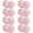 Pink, variant on Hombys Pink Chunky Chenille Yarn for Crocheting and Knitting, Super Bulky Yarn for Blankets, Soft Plush, 8 Jumbo Packs (27 yds, 8 oz Each)
