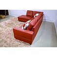 thumbnail image 4 of PonLiving 103.5" Wide Faux Leather sectional 2PC Sofa & Chaise, left Hand Facing, Red, 4 of 4