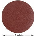 thumbnail image 5 of 60PCS 12in PSA Sticky Back Sanding Discs 80-400 Grit A/O Self Adhesive Sandpaper, 5 of 10