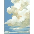 thumbnail image 2 of Caroline, Emma 19x24 White Modern Wood Framed Museum Art Print Titled - Cumulus Drift II, 2 of 4