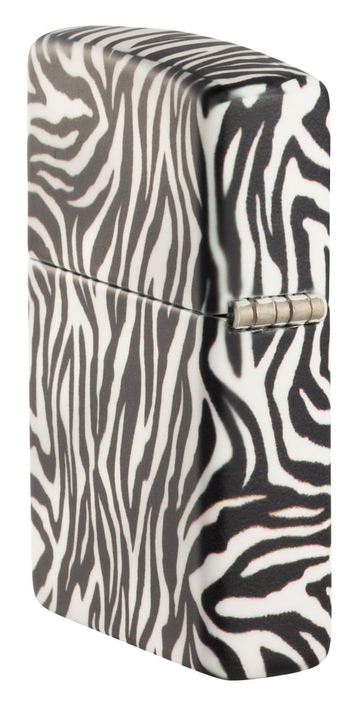 Zippo 540 Color Zebra Print Design Pocket Lighter