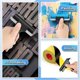 thumbnail image 5 of 3 Pcs Rubber Brayer Roller Stamping Roller Gluing Roller Tool for Printmaking, Gluing Application,3.75 Inches Width Size, 5 of 5