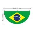 thumbnail image 3 of Half Flag Banner for Wall Hanging, Country Flag Party Decoration, Half Circle Hanging Bunting for Indoor Outdoor Events, UK Italy Mexico New Zealand France Germany Canada Styles, 3 of 5