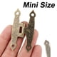thumbnail image 3 of 6 bisagras antiguas, bisagras decorativas para armario, bisagras de bronce retro para armarios, puertas de armarios, cofres y cajas, 3 of 5