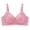 Pink, variant on Aofany Plus Size Wireless Bras for Women, Push up Adjustable Seamless Bralette, No Underwire Comfortable Full Support Brassiere, 38B/C-44B/C