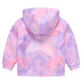 thumbnail image 3 of NOKIO Children'S Casual Zip-Up Jacket For Girls Boys And Girls Small Children Spring Fall And Winter Casual Wind Printing Light Fashion Hooded Jacket Children'S Casual Long-Sleeve Coat, 3 of 8
