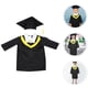 thumbnail image 4 of 1 juego de toga y birrete de graduación para niños, ideal para graduaciones de preescolar, jardín de infantes y niños pequeños. Disfraz de graduación pequeño. Material de graduación para niños., 4 of 7