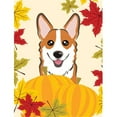 thumbnail image 1 of Carolines Treasures BB2060GF Rouge Corgi Drapeau de L'action de Grâce Jardin, 1 of 3