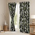thumbnail image 3 of Castle Fairy Camouflage Black Out Curtains,Geometric Curtains Pack of 2 (42x63 Each), 3 of 6