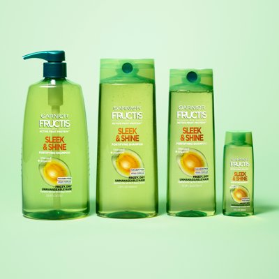 Buy Garnier Fructis Sleek Shine Shampoo Frizzy Dry Unmanageable Hair 12 5 Fl Oz Online In Turkey 276491656