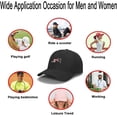 thumbnail image 3 of Baseball Cap Golf Dad Hat Adjustable Cotton Hat Unconstructed Plain Cap Men Women, 3 of 6
