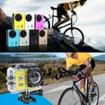 thumbnail image 6 of TOPRenddon Sports Camera HD 1080P Underwater Waterproof Portable Action Camera DV Recorder Kit for Travelling Outdoor Cycling Diving Black, 6 of 9