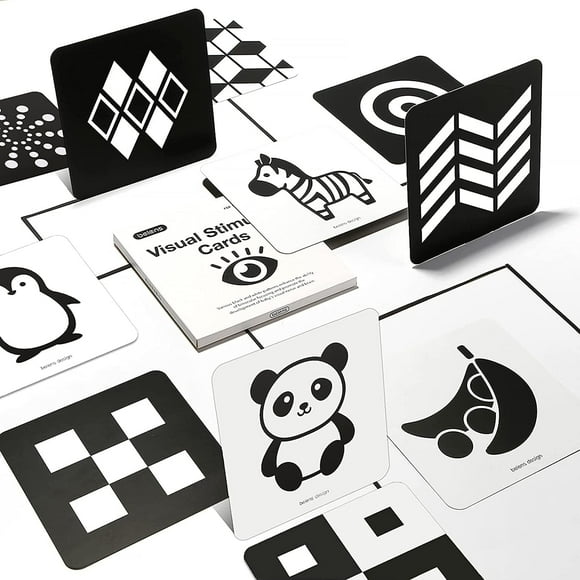 Flashcards beiens High Contrast Baby 3-6 meses, 20 unidades