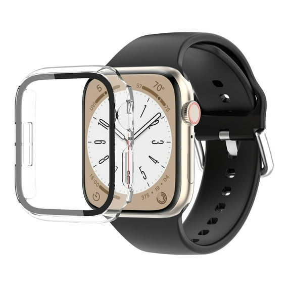 Elegant Choise for Apple Watch iWatch Series 9/8/7 45mm Case Rugged Screen Protector Cover