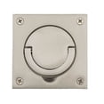 thumbnail image 3 of Baldwin 0397055SOL Flush Ring Pull Solid Spindle, Life Time Polished Nickel, 3 of 6