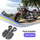 thumbnail image 3 of Pedal de Moto Montaje Soporte Aleación Profesional Fijable Ajustable Soportes Plegables Plegables Piezas al aire libre Negro 38mm 1 Par Kearding VI002318-02, 3 of 7