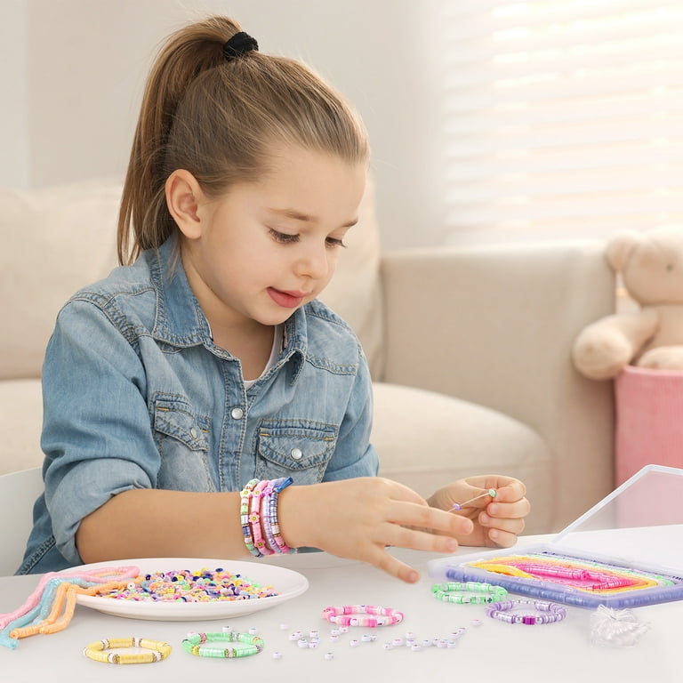 Beads Set Making Kids Bracelet, Making Bracelets Kits Kids