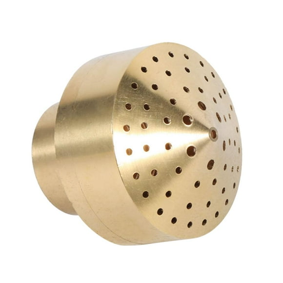 Boquilla rociadora de agua con columna de latón para jardín 6.35 mm