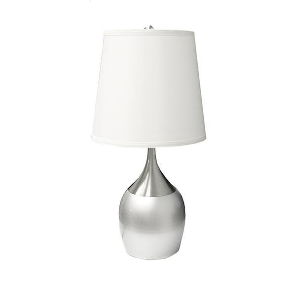 ORE International 24" Touch Table Lamp, Silver